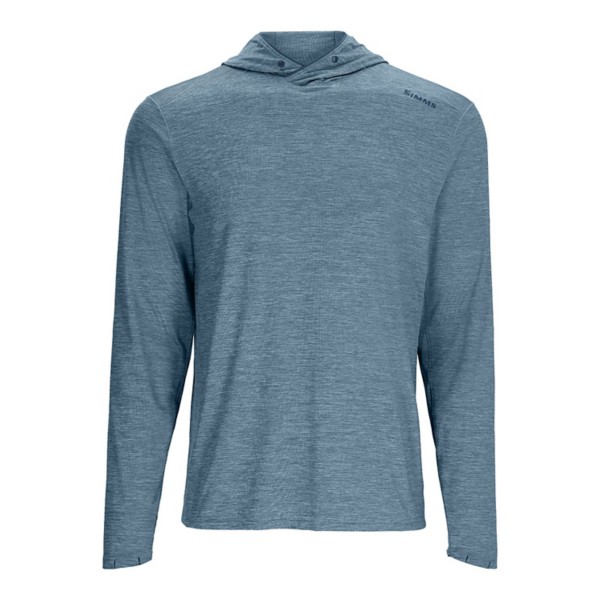 SIMMS Men's  Mens SolarFlex Cooling Hoody Long Sleeve T-Shirt
