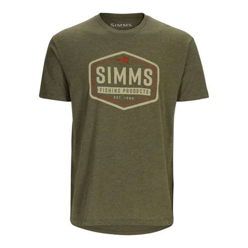 Men's Simms Fly Patch Fly Fishing T-Shirt