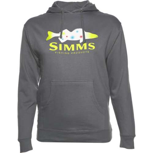 Simms M's Logo Hoody Charcoal Heather / XXL