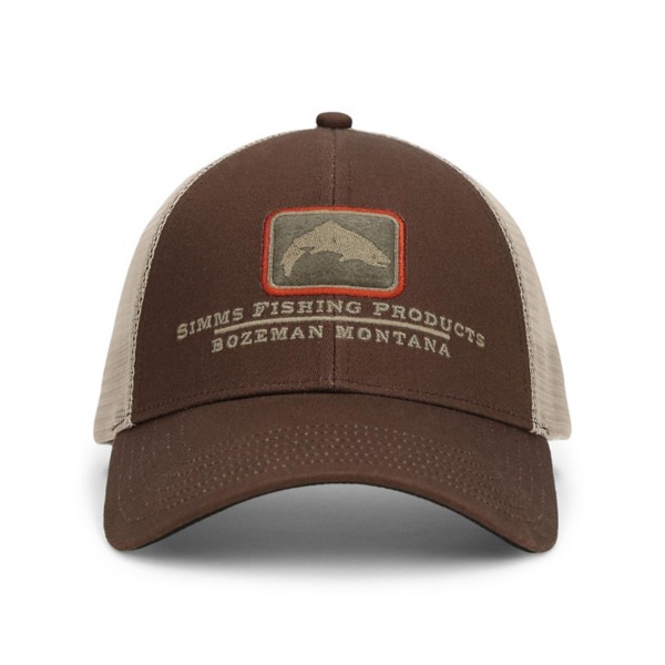 SIMMS Men's  Trout Icon Trucker Snapback Hat