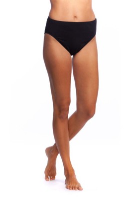 womens mid rise bikini bottoms