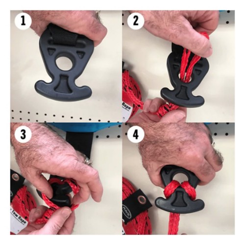 Rave Sports 1-Section 2-Rider Tow Rope