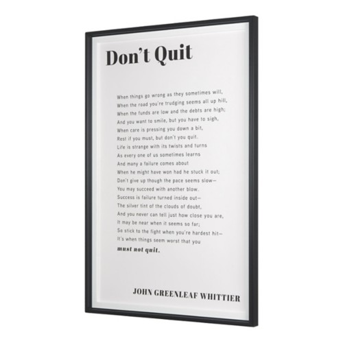 Mercana Dont Quit Print