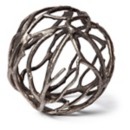 Mercana Sphaira Noir II Tree Branch Orb Large