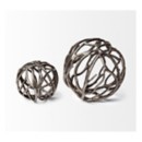 Mercana Sphaira Noir II Tree Branch Orb Large