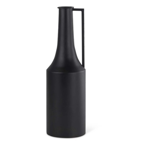 Mercana Aubrey Black Iron Flower Vase - Primary Image