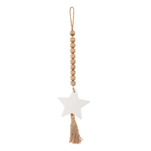 Midwest-CBK Star Ornament with Beaded Hanger (Color May Vary)