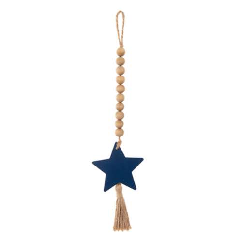 Midwest-CBK Star Ornament with Beaded Hanger (Color May Vary)