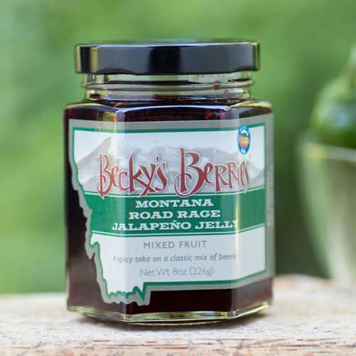 Becky's Berries Montana Road Rage Jalapeno Pepper Jelly 8 oz