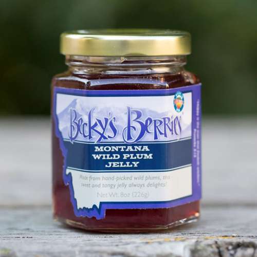 Becky's Berries Montana Wild Plum Jelly 8 oz