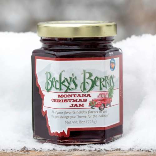 Becky's Berries Montana Christmas Jam 8 oz