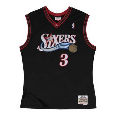 76ers Allen Iverson 3 # Short Sleeve T-shirt Summer Youth