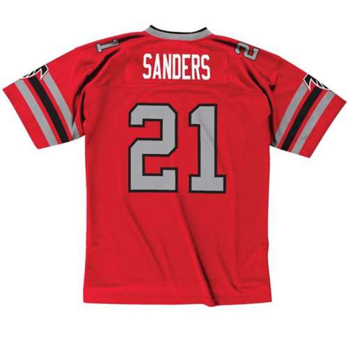 Mitchell and Ness Atlanta Falcons Deion Sanders #21 Legacy Jersey
