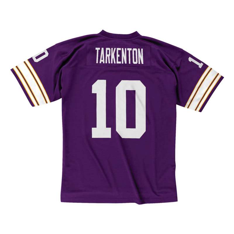 Mitchell and Ness Minnesota Vikings Fran Tarkenton #10 Replica ...