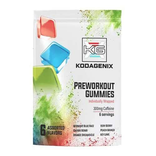 Kodagenix Pre-Workout Gummies 6-Pack Supplement
