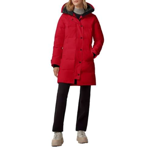 Women's Canada Goose Non Fur Shelburne Hooded Mid Down Parka