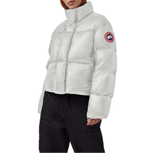 Cropped canada sale goose coat