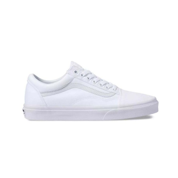 Adult Vans Old Skool Sneakers M6.5/W8 Regular White/White