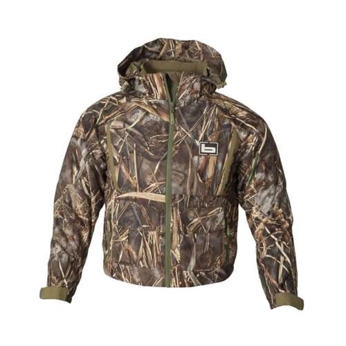 Banded goose down jacket hotsell