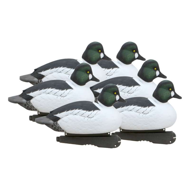 Foldable and Collapsible Full Body Decoys 6 Decoys Goldeneye Duck Decoy 