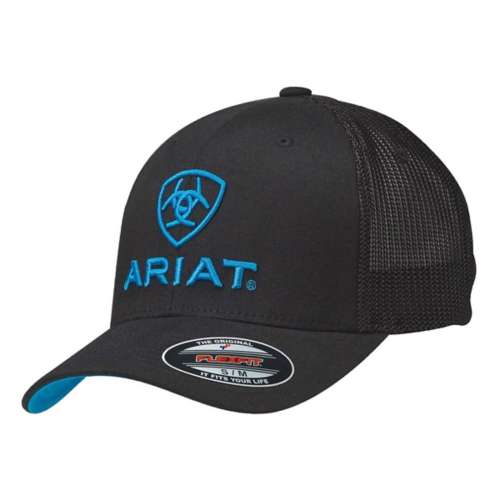 Men's Ariat Mesh Back Flex Fit Adjustable Hat