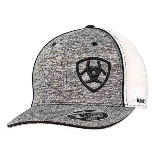 Men's Ariat Offset Shield Snapback Hat
