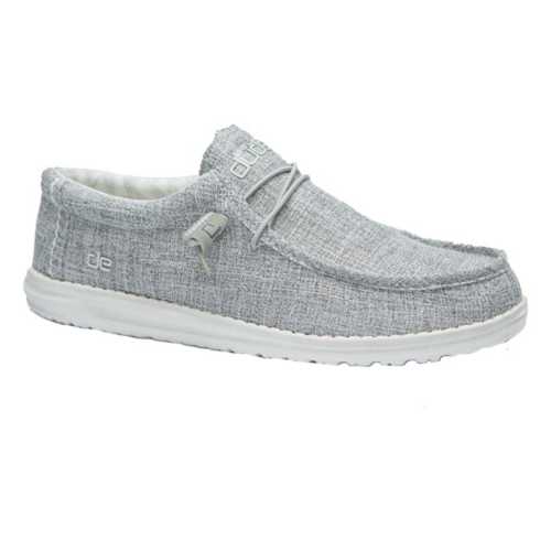 Men S Hey Dude Wally Canvas Shoes Scheels Com