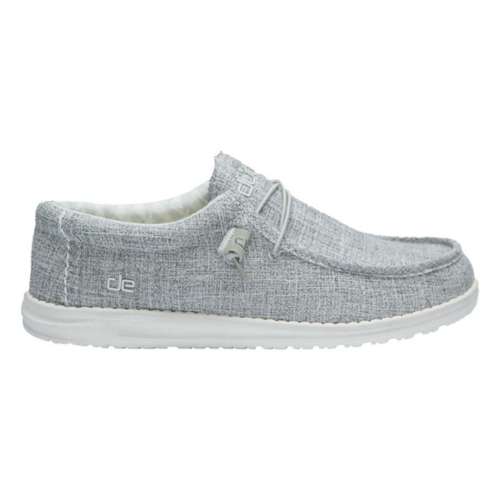Men S Hey Dude Wally Canvas Shoes Scheels Com