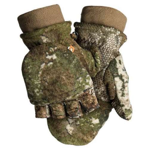 Men's ScentLok Fleece Pop Top Hunting Gloves