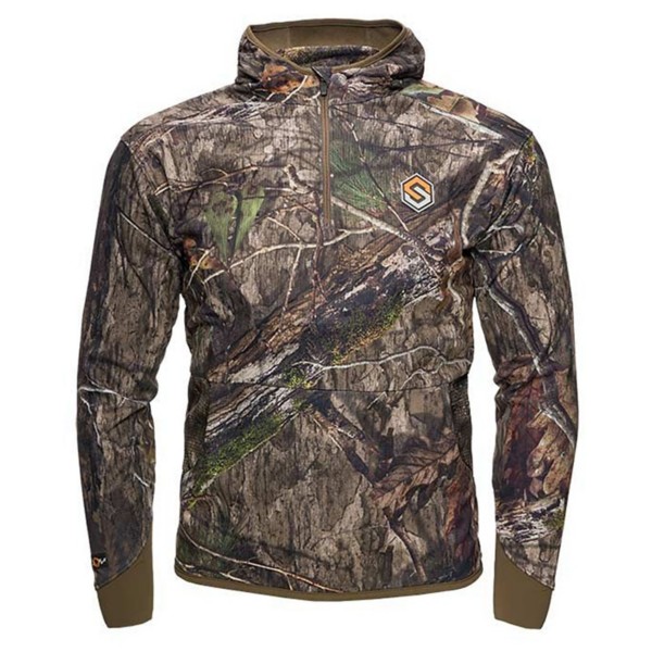 Men's ScentLok Savanna Aero Raid Technical 1/4 Zip Pullover - ScentLok