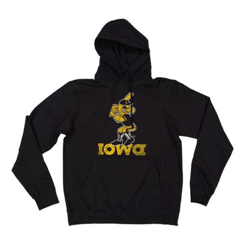 Rah-Rah Iowa Hawkeyes 80's Baseball Hoodie