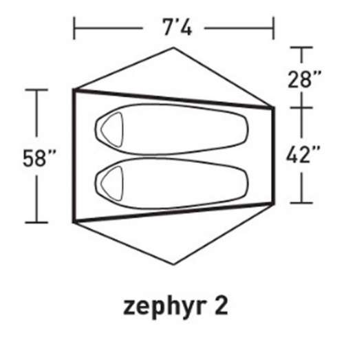 ALPS Mountaineering Zephyr 2 Person Tent