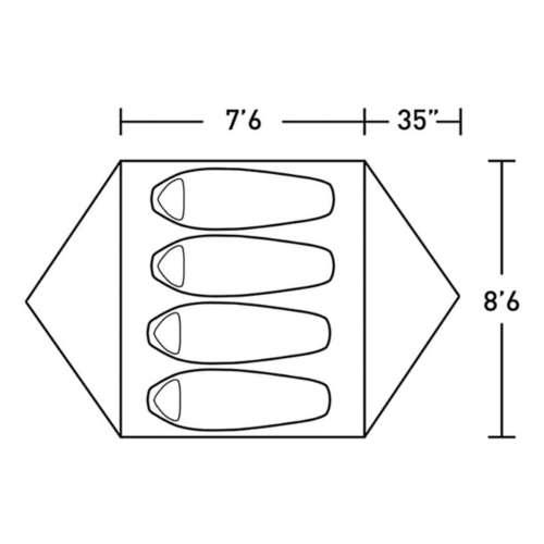 ALPS Mountaineering Lynx 4 Person Tent