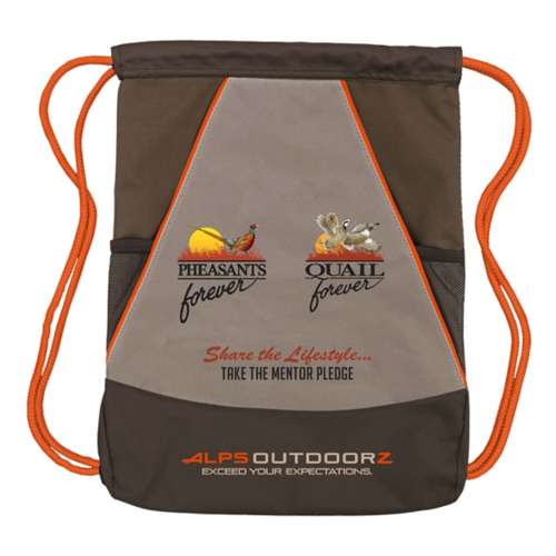 Pheasants Forever & Quail Forever ALPS OutdoorZ Drawstring Bag - 10 Pack