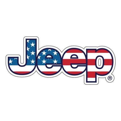 Buck Wear Jeep Freedom Logo Sticker Sticker