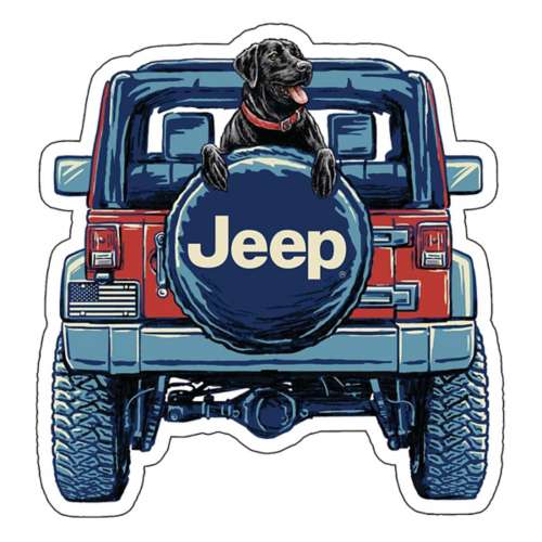 Buck Wear Jeep Co-Pilot Sticker Sticker