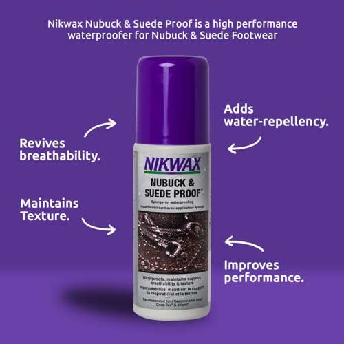 Nikwax Usa Nubuck and Suede Waterproofing Spray