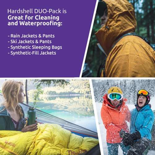 nikwax hardshell duo pack (tech wash and tx.direct wash-in)