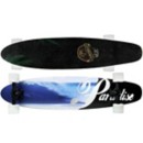 Paradise Wave Fade Kicktail Longboard