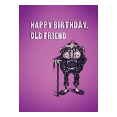 Bald Guy Greetings Happy Birthday, Old Friend Card | SCHEELS.com