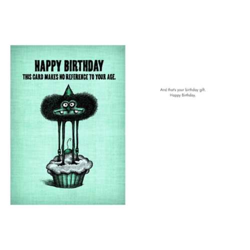 ACA Transparency MRF No Reference To Your Age Birthday Card