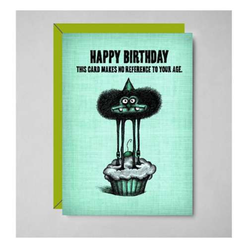 ACA Transparency MRF No Reference To Your Age Birthday Card