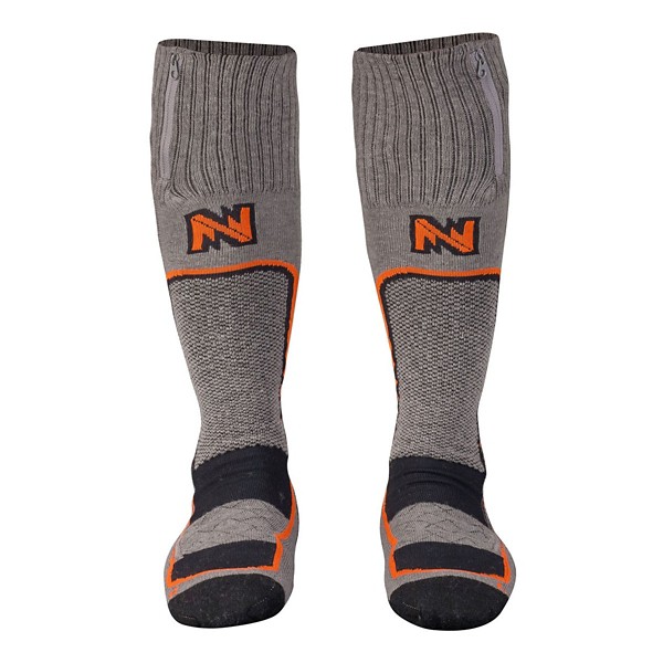 MOBILE WARMING Adult  3.7V Pro Merino Heated Crew Hunting Socks