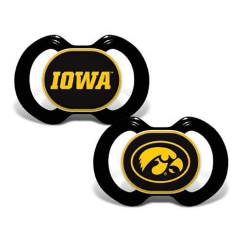 Masterpieces Puzzle Co Iowa Hawkeyes Pacifier 2pk