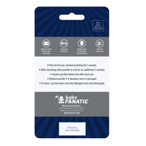 Masterpieces Puzzle Co Utah Utes Pacifier 2-Pack