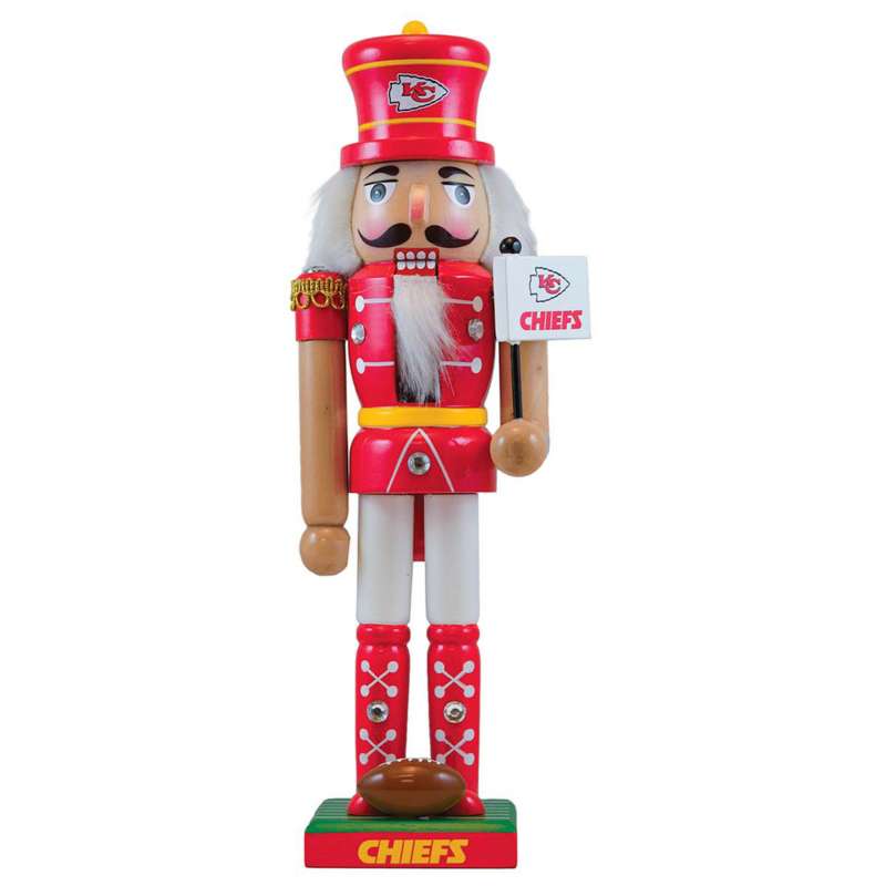 Masterpieces Puzzle Co Kansas City Chiefs Nutcracker Statue | SCHEELS.com