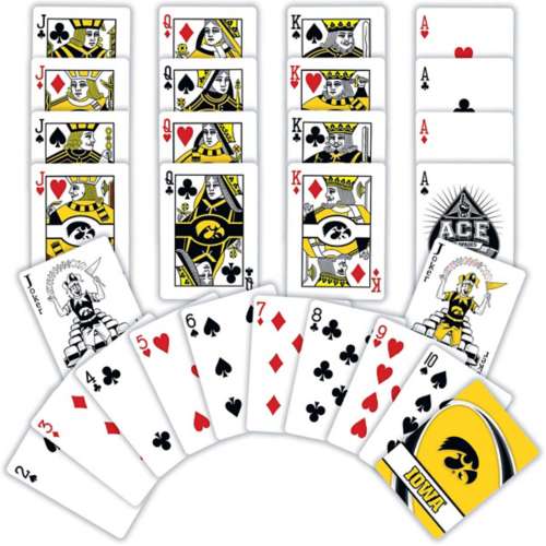 Masterpieces Puzzle Co Iowa Hawkeyes Playing Cards