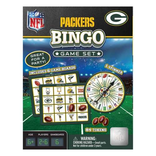 Masterpieces Puzzle Co Green Bay Packers Bingo Game