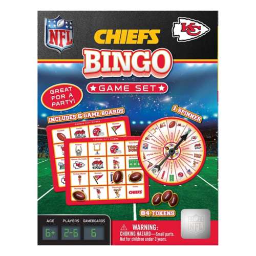 Masterpieces Puzzle Co Kansas City Chiefs Bingo Game