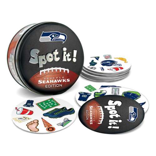 Masterpieces Puzzle Co. Seattle Seahawks Spot It Game